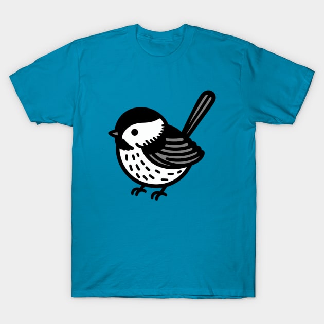 Cute Chickadee T-Shirt by KayBee Gift Shop